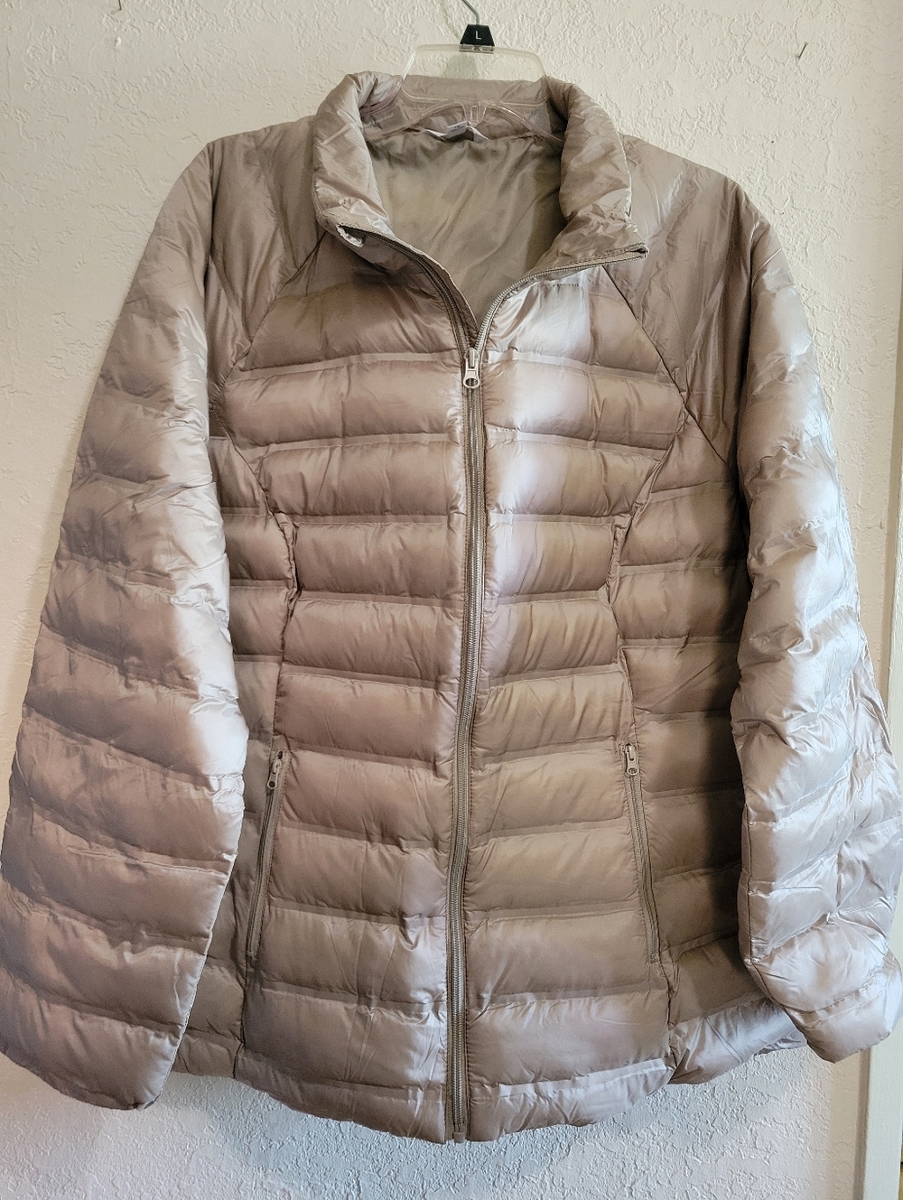 TIME AND TRU™ Taupe Jacket - 1X